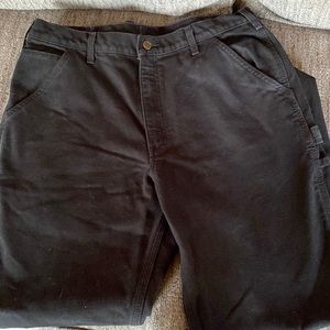 Carhartt men’s blk lined 34/32